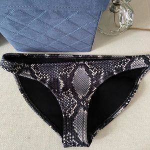 Triangl Snakeskin Neoprene Swimsuit Bottom